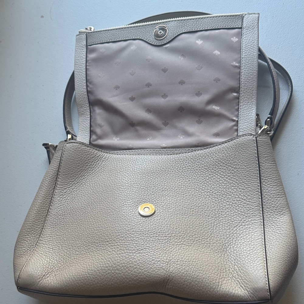 Kate Spade Cream Leather Shoulder Bag - Picture 3 of 11